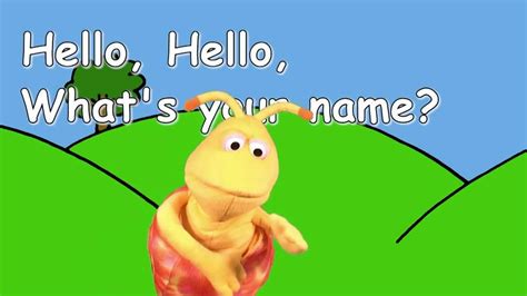 What's your name? | Chansons d'âge préscolaire, Comptines anglaises, Apprendre l'anglais