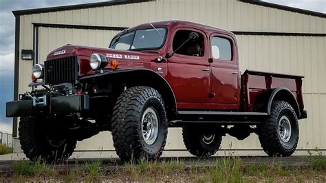 1949 Dodge Power Wagon Restomodded With Cummins Power