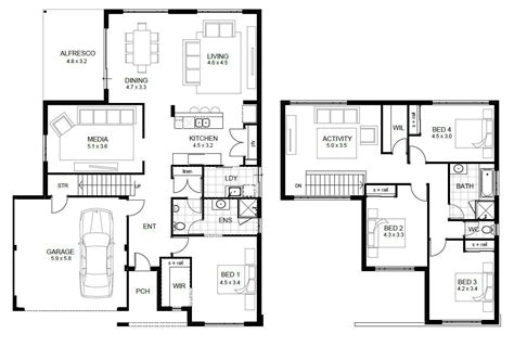 Floor Plans Fantastic Story Homes Addition Modern House - JHMRad | #25355