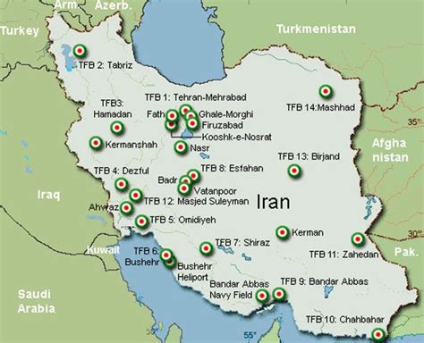 MAP OF THE DAY: Here Are The Iranian Airports That Will Be Busy This Weekend - Business Insider