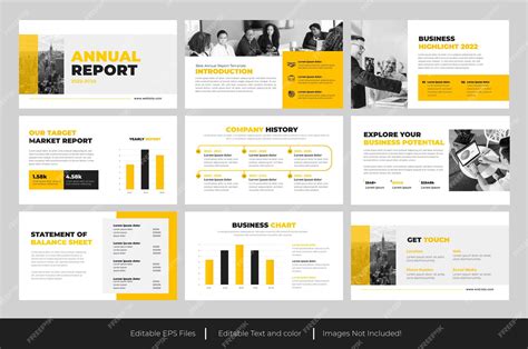 Premium Vector | Annual Report PowerPoint Presentation or Business Annual Report presentation ...