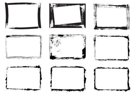 Grunge Frame Brushes and PSD Pack - Free Photoshop Brushes at Brusheezy!