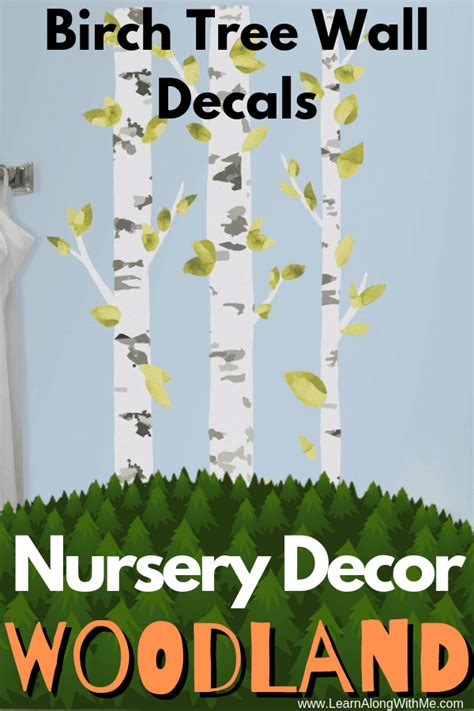 Woodland Nursery Decor Ideas for Girls and Boys - Learn Along with Me