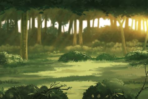 2d Forest Background