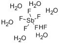 FLUOROANTIMONIC ACID HEXAHYDRATE | 72121-43-8