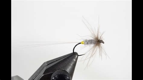 Fly Tying CDC Dun Dry Fly Tying An Effective Fly For Trout - YouTube