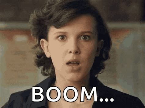 Millie Bobby Brown Mind Blown GIF - MillieBobbyBrown MindBlown Boom - Discover & Share GIFs