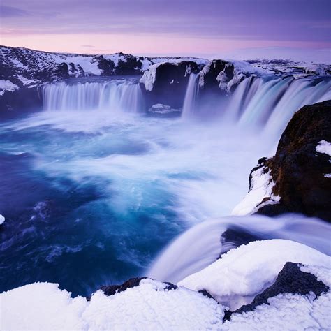 Godafoss waterfall Iceland 4K 8K Wallpapers | HD Wallpapers | ID #27000