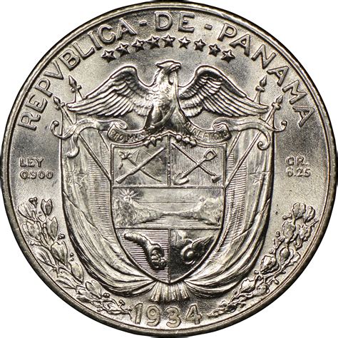 Panama 1/4 Balboa KM 11.1 Prices & Values | NGC