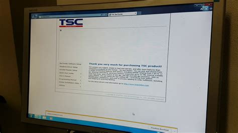 TSC TE200 Guida installazione Software Parte 3 - YouTube