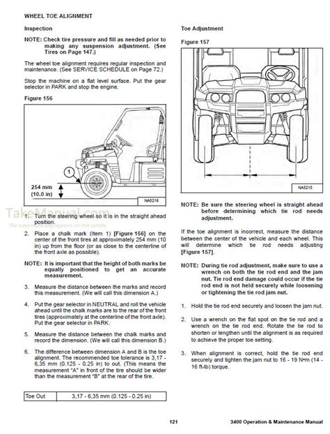 Bobcat 3400 3400XL Operation & Maintenance Manual Utility Vehicle ...