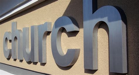 Cast Metal Letters - Order Cast Bronze and Aluminum Sign Letters