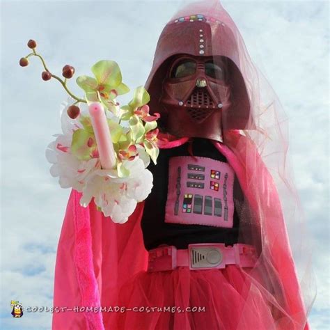 Cutest Ever Pink Darth Vader Costume | Diy halloween costumes for women ...