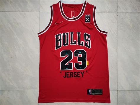 19-20 Men Bulls basketball jersey shirt Classic Jordan 23 red
