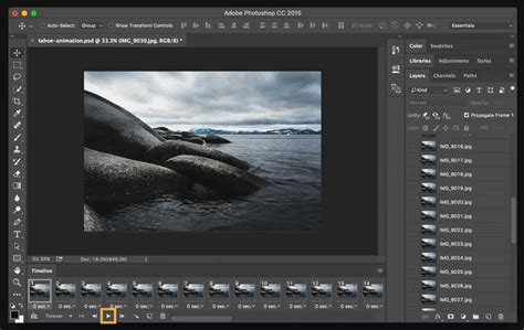 How to make an animated GIF in Photoshop | برامج Adobe Photoshop التدريبية