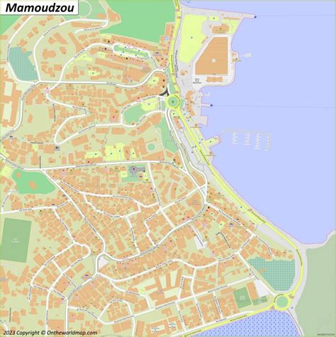 Mamoudzou Map | Mayotte | Detailed Maps of Mamoudzou