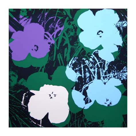 Andy Warhol "Flowers Portfolio" LE Suite of (10) 36x36 Silk Screen ...