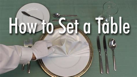 How To Set Cutlery On Dining Table? - Knives Care