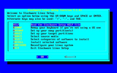 pt-br:slackware:install - SlackDocs