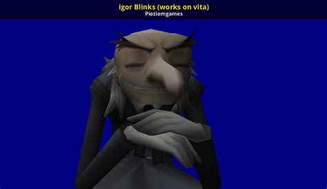 Igor Blinks (works on vita) [Persona 4 Golden PC (32 Bit)] [Mods]