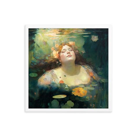 Healing 2 a Joyous Fat Positive FRAMED Art Print for Your Spa - Etsy