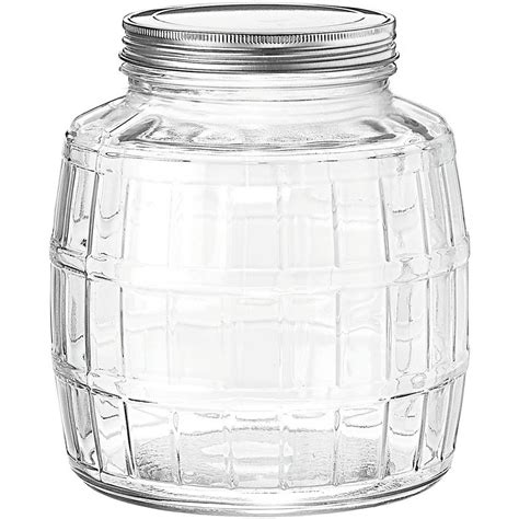 Anchor Hocking Glass 1 Gallon Barrel Jar - Walmart.com - Walmart.com