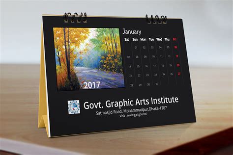 Desk Calendar on Behance