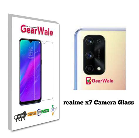 Realme X7 Camera Bump Tempered Glass Imported Quality