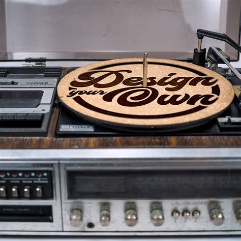 Premium Turntable Slipmat - Design your own custom cork mat - 6mm Thic ...