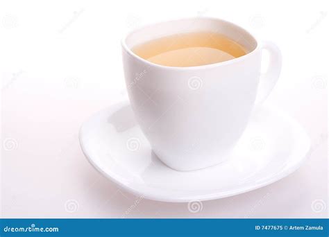 White cup of tea stock image. Image of lighting, still - 7477675