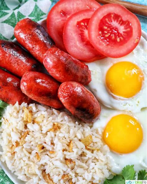 Longsilog Recipe - Urban Bliss Life