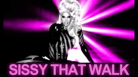 RuPaul's Sissy That Walk Official Music Video - YouTube