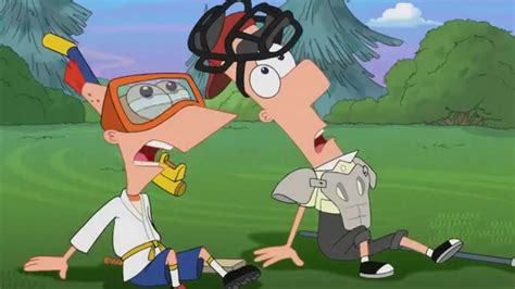 Phineas and Ferb Back to the 2nd Dimension - Perry Gets Captured by Cyborgs [CLIP] - YouTube