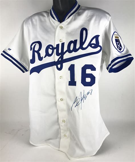 Lot Detail - 1990 Bo Jackson Game Worn & Signed Kansas City Royals Home ...