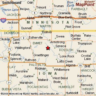 Where is Ringsted, Iowa? see area map & more