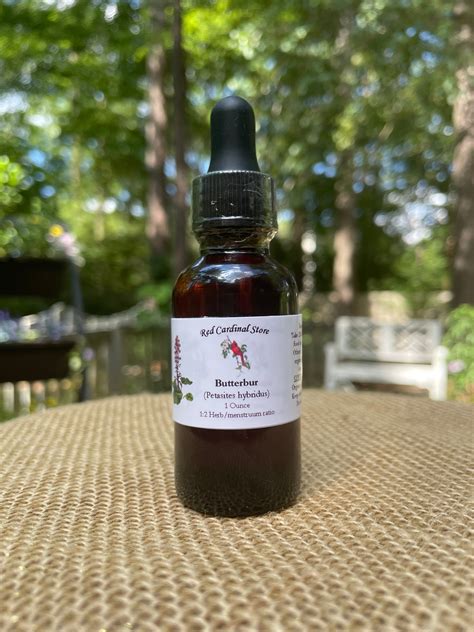 Butterbur Root Tincture Herb Extract Double Extraction – Red Cardinal Store