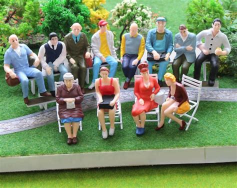 SALE 10 Micro Miniature Plastic People Figures Diorama or - Etsy