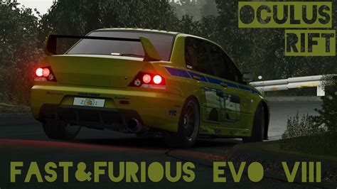 Fast & Furious EVO VIII - TOUGE RUN in the early Morning | Assetto Corsa VR Gameplay [Oculus ...