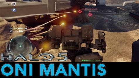 Halo 5: Guardians - Legendary Vehicle Showcase - ONI Mantis - YouTube