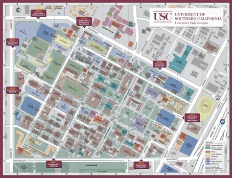 Usc Campus Map Printable | Printable Maps