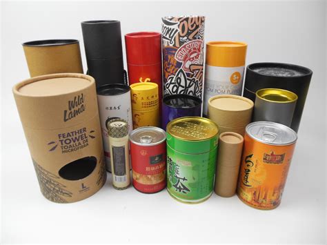 Xmas Cardboard Gift Boxes ~ Round Boxes Gift Cardboard Packaging Tubes ...