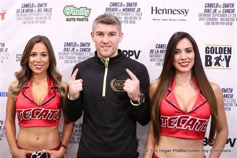 Liam Smith Vs. Canelo Alvarez Battle This Saturday - Latest Boxing News