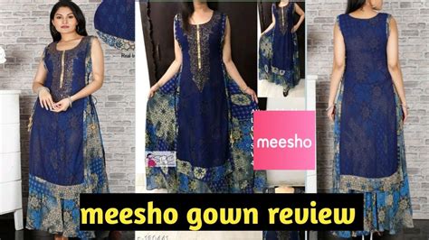 Meesho gown review| meesho party wear dress | meesho long gown review | meesho dress review ...