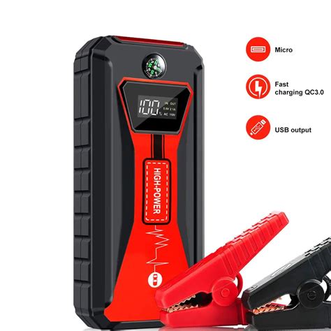 88000mAh Car Jump Starter 12v power bank Portable Car Charger Multi ...