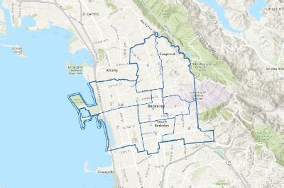 City of Berkeley Council Districts