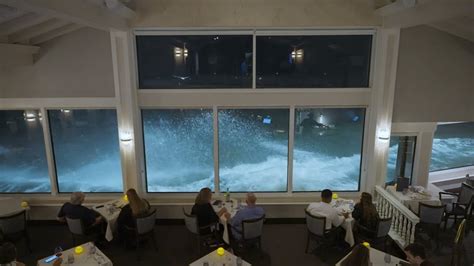 How Do Waves Not Break The Glass at La Jolla Restaurant The Marine Room? - LaJolla.com