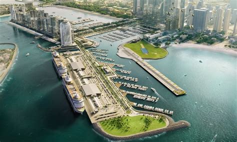 Dubai Harbour - Waterfront Development Cruise Terminal | Meraas Holding, UAE in 2020 | Dubai ...