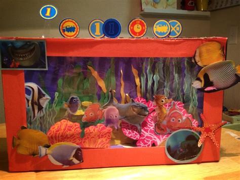 Finding Nemo DIY fish tank , the tank gang | Finding nemo fish tank ...