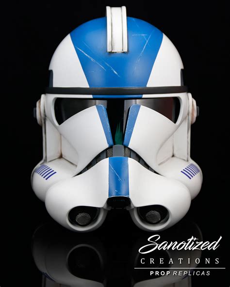 PHASE 1 CLONE TROOPER Helmet 501st Legion Helmet Star Wars / 501 Legion Clone Trooper Clone Wars ...