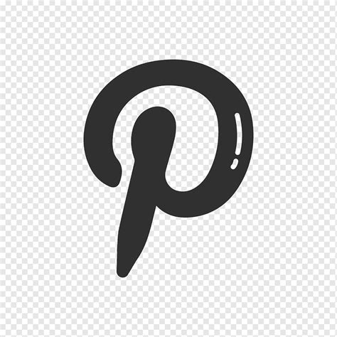 로고, pinterest 로고, pinterst, 웹사이트, Popular Social Media - Glyph icon, png | PNGWing